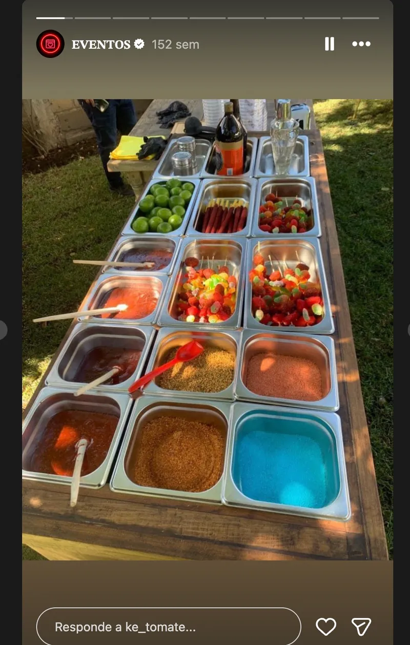 Barra de micheladas para eventos Ke-Tomate
